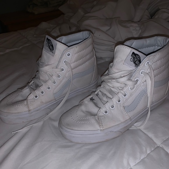 all grey high top vans